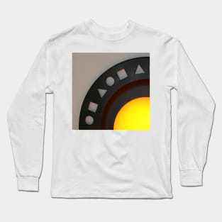 Yellow and Black Long Sleeve T-Shirt